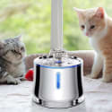 2.5L Automatic Stainless Steel Pet Water Fountain for $11 + free shipping w/ 1st order