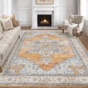 Toyoso 5x7 Machine Washable Area Rug for $40 + free shipping