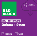 H&R Block Tax Software Deluxe + State 2024 for Windows/Mac for $40