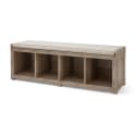 BH&G 4-Cube Storage Organizer Bench for $85 + free shipping