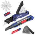 Workpro 2-Piece Folding Utility Knife for $9 + free shipping