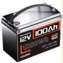 Humsienk 12V 100Ah Lithium Iron Phosphate Battery for $107 + free shipping