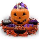 Pumpkin Candy Bucket with 5-lb. Assorted Candy for $25 + free shipping