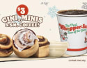 Burger King Mini Cinis 4ct w/ Small Coffee for $3