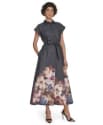 Calvin Klein Women's Placement Print Midi Dress for $67 + free shipping
