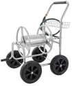 SucceBuy 250ft Heavy-Duty Hose Reel Cart w/ Basket for $45 + free shipping