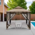 SeeHill 10 x 10-Foot Steel Frame Patio Gazebo for $97 + free shipping
