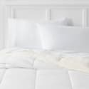 Room Essentials Queen Reversible Sherpa Comforter for $15 + free shipping