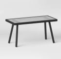 Open Box Room Essentials 32" x 15" Outdoor Patio Table for $24 + free shipping