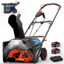 Senix 40V 18" Cordless Snow Blower with 2 Batteries for $130 + free shipping