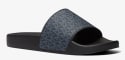 Michael Kors Men's Dawson Signature Logo Slide Sandal for $46 + free shipping