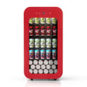 TCL 94-Can Freestanding Indoor Beverage Refrigerator with Glass Door for $120 + free shipping