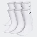 adidas Men's Athletic Cushioned Crew Socks 6-Pair Pack for $9 + free shipping