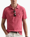 Polo Ralph Lauren Men's Johnny Collar Cotton & Linen Pocket Polo From $35 + free shipping