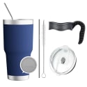 30-oz. Insulated Travel Mug w/ Handle & Lid for $15 + free shipping