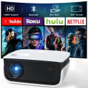 Topvision 1080P Mini Projector with Bluetooth for $40 + free shipping