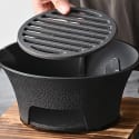 Portable Cast Iron Charcoal Stove for $24 + free shipping