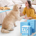 Petribe 30"×26" Puppy Pads 75-Count for $10 + free shipping w/ $35