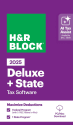 H&R Block Deluxe + State 2025 Tax Software for $25 + free shipping