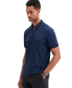 Alfani Men's Ottoman Quarter-Zip Polo Shirt for $8 + free shipping w/ $25