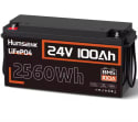 HumSienk 24V 100Ah LiFePO4 Battery for $201 + free shipping