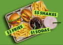 Shake Shack App Prices for $1 sodas, $3 fries, $5 shakes