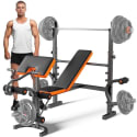 Gikpal 6-in-1 Multi-Purpose Adjustable Weight Bench for $130 + free shipping