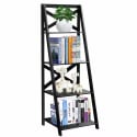 Costway 4-Tier Ladder Shelf Bookshelf Bookcase for $65 + free shipping
