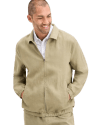 Club Room Men's 100% Linen Bomber Jacket for $30 + free shipping