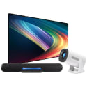 GPX Portable Projector, Screen, and Speaker for $130 + free shipping