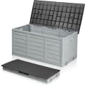 Ktaxon 75-Gallon Waterproof Outdoor Storage Box w/ Wheels for $40 + free shipping