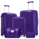 3-Piece Luggage Set with Travel Bags for $105 + free shipping