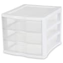 Sterilite 3-Drawer Unit for $11 + free shipping w/ $35