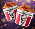 KFC 8-Piece Chicken Bucket: Buy one get one free