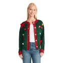 Holiday Time Women's Christmas Cardigan for $14 + free shipping w/ $35
