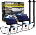 Bell+Howell Bionic Floodlight Elite Solar Motion Lights 2-Pack for $27 + free shipping w/ $35