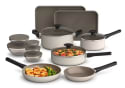 Bella Ceramic 21-Piece Non-Stick Cookware Set for $65 + free shipping