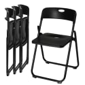 Set of 4 Commercial Folding Chairs for $48 + free shipping