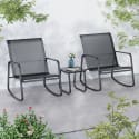 Ainfox 3-Piece Outdoor Bistro Set for $50 + $20 delivery or pickup