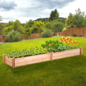 Vevor 95" Wood Raised Garden Bed for $64 + free shipping