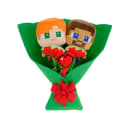 Ruz Minecraft 13" Plush Bouquet for $10 + free shipping w/ $35