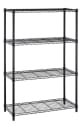 BestOffice 4-Shelf Wire Shelving Unit From $34 + free shipping w/ $35