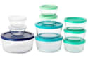 Anchor Hocking 20-Piece Glass Food Storage Set with SnugFit Lids for $23 + free shipping w/ $25
