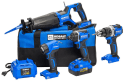 Kobalt 24-volt 4-Tool Power Tool Combo Kit for $249 w/ 2 FREE Power Tools + free shipping