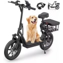 Lapded 500W 14" Foldable Electric Bicycle for $229 + free shipping