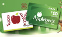 $70 in Applebee's Gift Cards ($50 gift card + 2 x $10) for $50