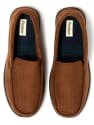 Dearfoams Men's Jason Moccasin Slippers for $10 + free shipping w/ $35