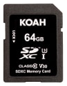 Koah Ultimate 64GB SDHC Memory Card for $4 + free shipping
