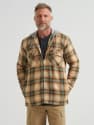 Wrangler Men's Riggs Workwear Hooded Flannel Work Jacket for $22 + free shipping w/ $100