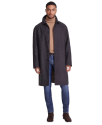 Michael Kors Men's Wool-Blend Classic-Fit Check Overcoat for $100 + free shipping